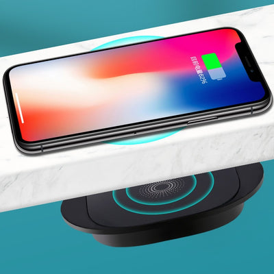 Distance Wireless Charger Invisible Marble Desktop Furniture Table Hidden Adsorption
