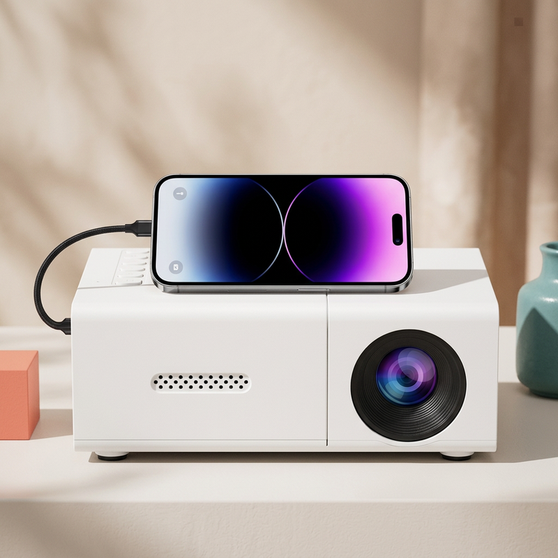 Mini Portable Home Projector