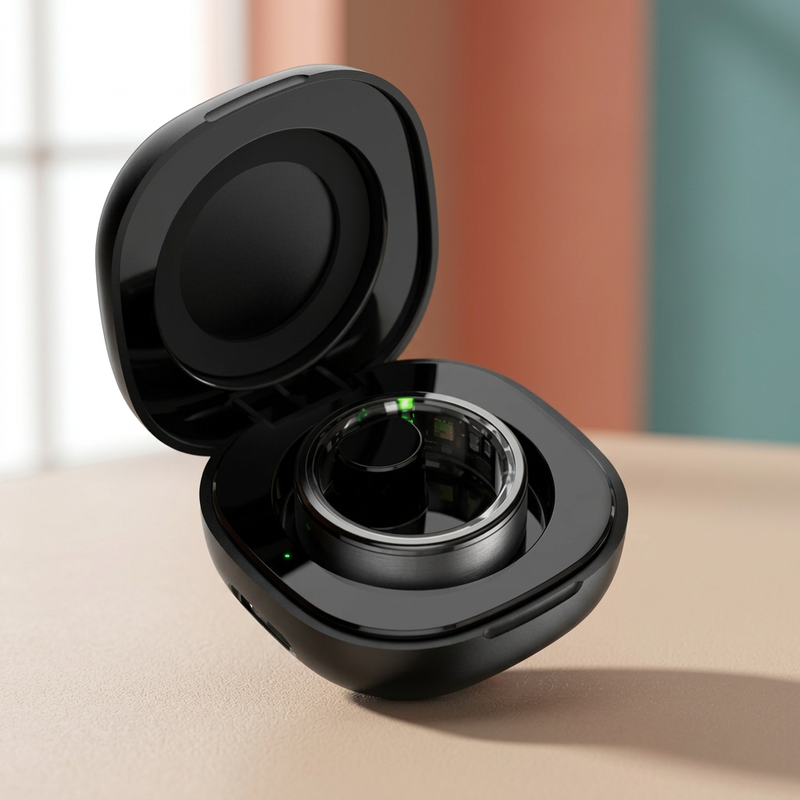 New Smart Ring Remote Control Pressure Ring Charging Warehouse